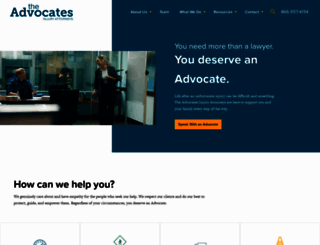 advocateslaw.com screenshot