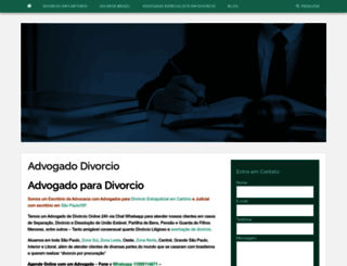 advogadodivorciocartorio.com.br screenshot