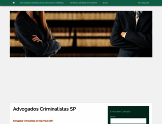 advogadoscriminalistasemsp.com.br screenshot