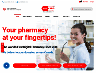 advpharmacy.com screenshot