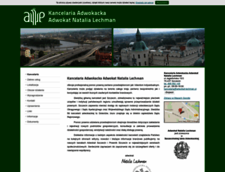 adwokat-lechman.pl screenshot
