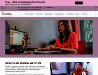 adwokat-moszczynska.pl screenshot