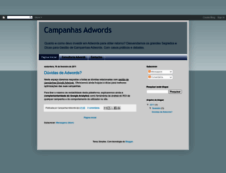 adwordscampanhas.blogspot.com screenshot