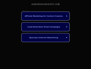 adwordsvincente.com screenshot