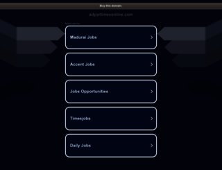adyartimesonline.com screenshot