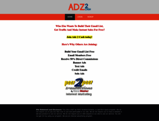 adz-2-cash.com screenshot