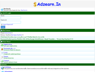 adzearn.in screenshot