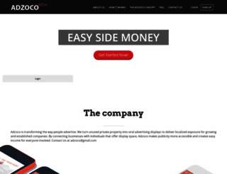 adzoco.com screenshot