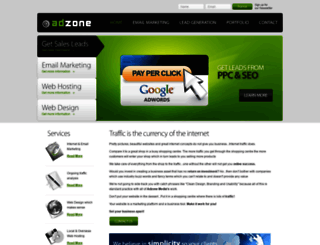 adzonemedia.co.za screenshot