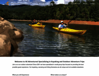 ae-adventures.com screenshot