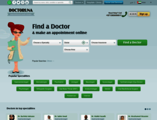 ae.doctoruna.com screenshot