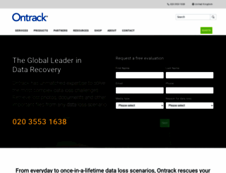 ae.ontrack.com screenshot