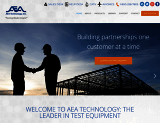 aeatechnology.com screenshot