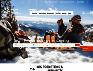 aec-vacances.com screenshot