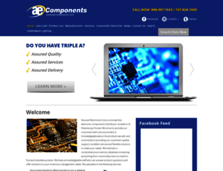 aecomponents.com screenshot