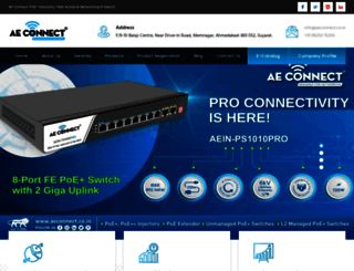 aeconnect.co.in screenshot