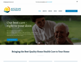 aegeanhomecare.com screenshot