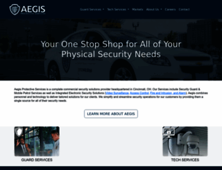 aegis-ps.com screenshot