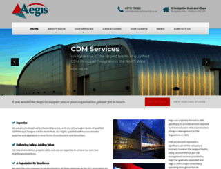 aegis-services-ltd.co.uk screenshot