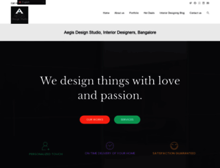 aegisdesignstudio.com screenshot