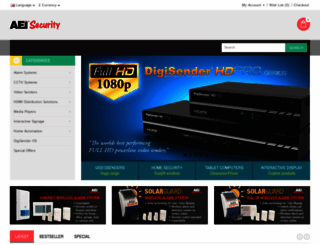 aeisecurity.com screenshot