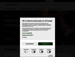 aeldresagen.dk screenshot