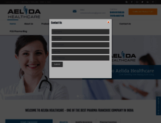 aelidahealthcare.com screenshot