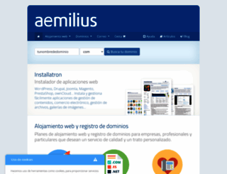 aemilius.net screenshot