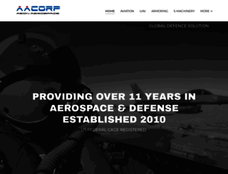 aeonaerospace.com screenshot
