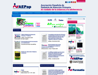aepap.org screenshot