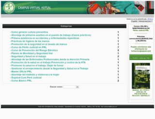 aepsalcampus.com screenshot
