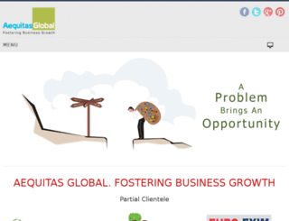 aequitasglobal.com screenshot