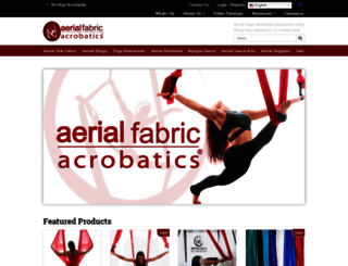 aerialfabric.com screenshot