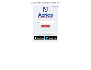aeries.lmusd.org screenshot