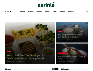 aerinle.com screenshot