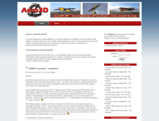 aero3d-br.com screenshot