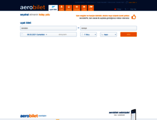 aerobilet.com screenshot