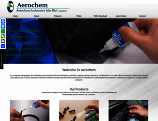 aerochem.com.my screenshot