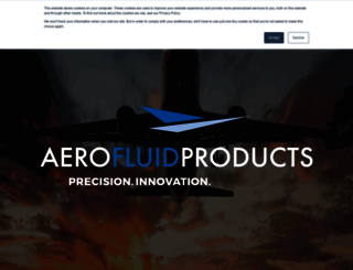 aerofluidproducts.com screenshot