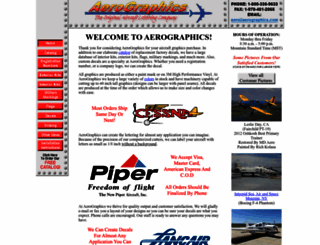 aerographics.com screenshot