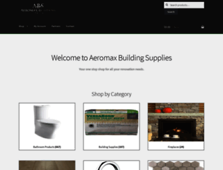 aeromaxbuildingsupplies.com screenshot