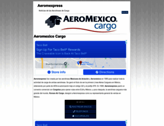 aeromexpress.com.mx screenshot
