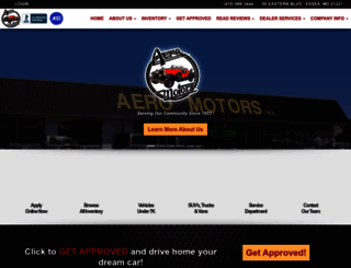 aeromotors.com screenshot