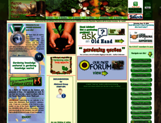 aeronvale-allotments.org.uk screenshot