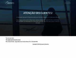 aeroportoexecutivo.com.br screenshot