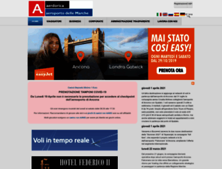 aeroportomarche.it screenshot
