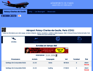 aeroports-paris.info screenshot