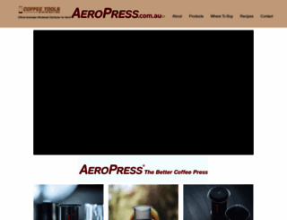 aeropress.com.au screenshot