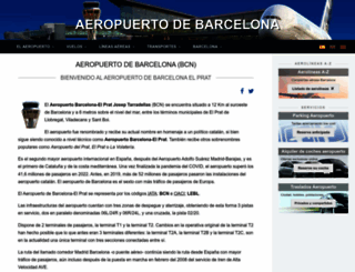 aeropuertobarcelona-elprat.com screenshot