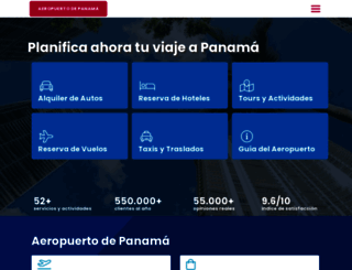 aeropuertopanama.com screenshot